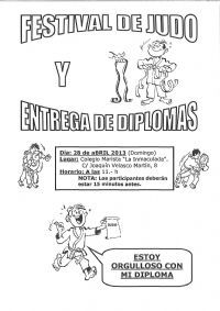 Festival de Judo y Entrega de Diplomas